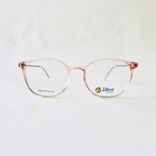 Pink Round Rimmed Eyeglasses for Women