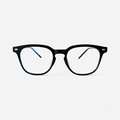 Black Round Computer Glasses for Men and Women